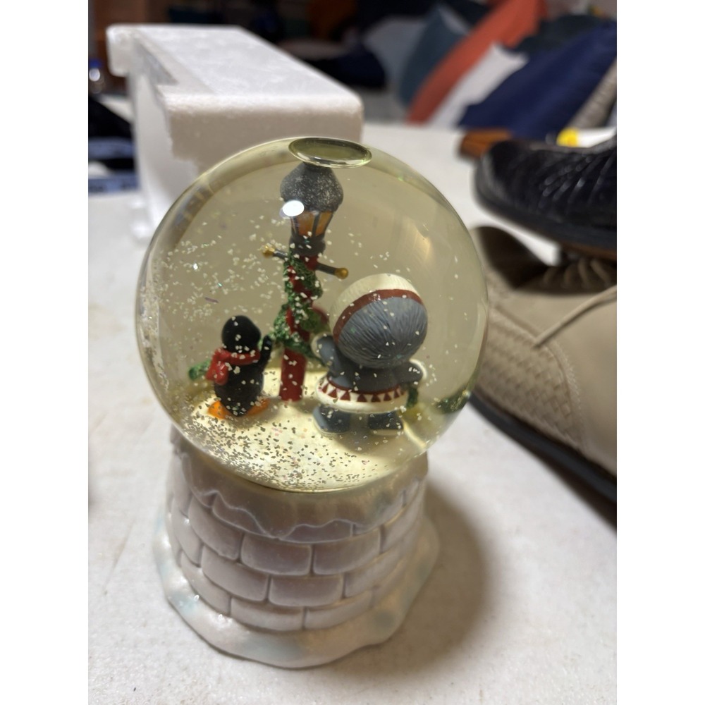 2006 Hallmark Keepsake Limited Frosty Friends Snow Globe With Box - Picture 5 of 7